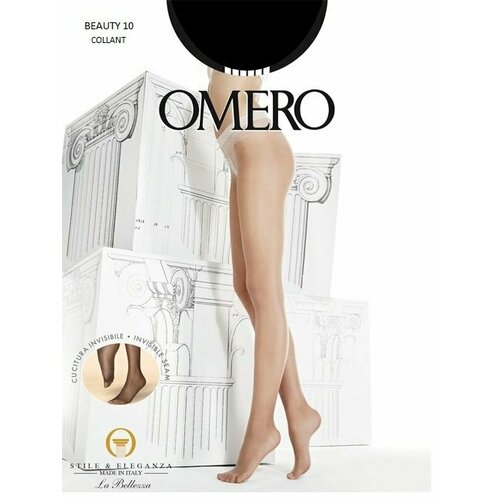 Колготки Omero, 10 den, размер M, бежевый