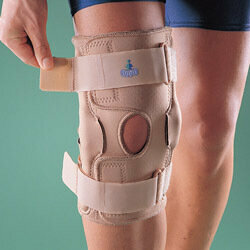 OppO 1032-S Ортез коленный ортопедический разъемный шарнирный (S / Бежевый)
