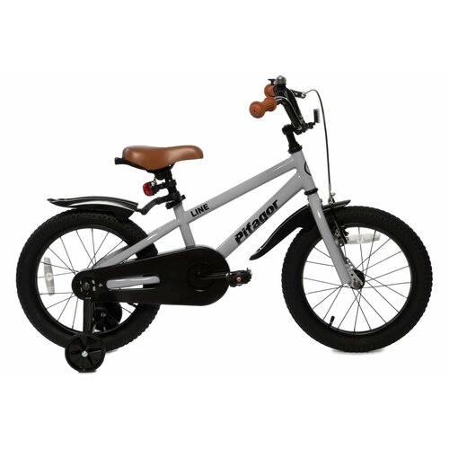 Велосипед Pifagor Line 16 - серый 15477₽