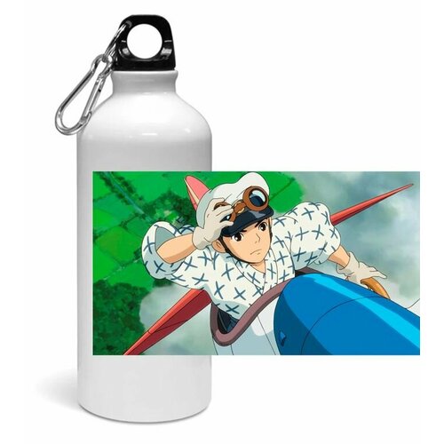 фото Спортивная бутылка ветер крепчает, the wind rises №9 animashop