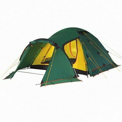Палатка Alexika TOWER (ZAMOK) 3 PLUS green