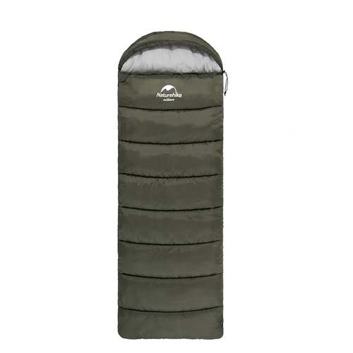 Спальный мешок Naturehike U Series Двойной хлопок осень-зима Green U350 6927595767238 молния справа 6788₽