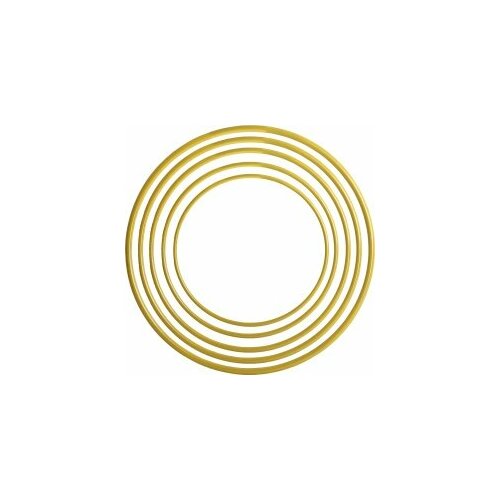 фото Обруч пластмассовый 70см (желтый) no name