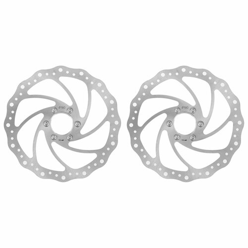 Комплект тормозных дисков с адаптером, 180 мм