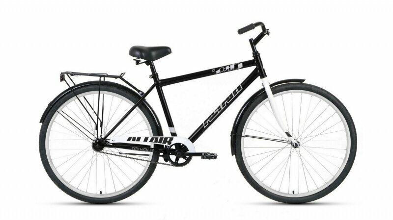 Велосипед 28 FORWARD ALTAIR CITY HIGH (1-ск.) 2022 (рама 19) черный/серый