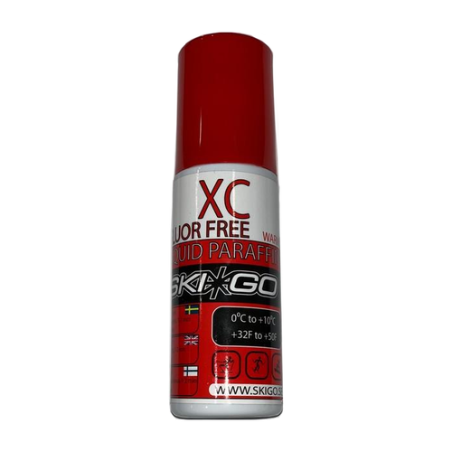 Экспресс смазка SKIGO Парафин жидкий XC (теплый, без фтора) 100 ml. смазка zet carbon 0 2 желтый 30г без фтора