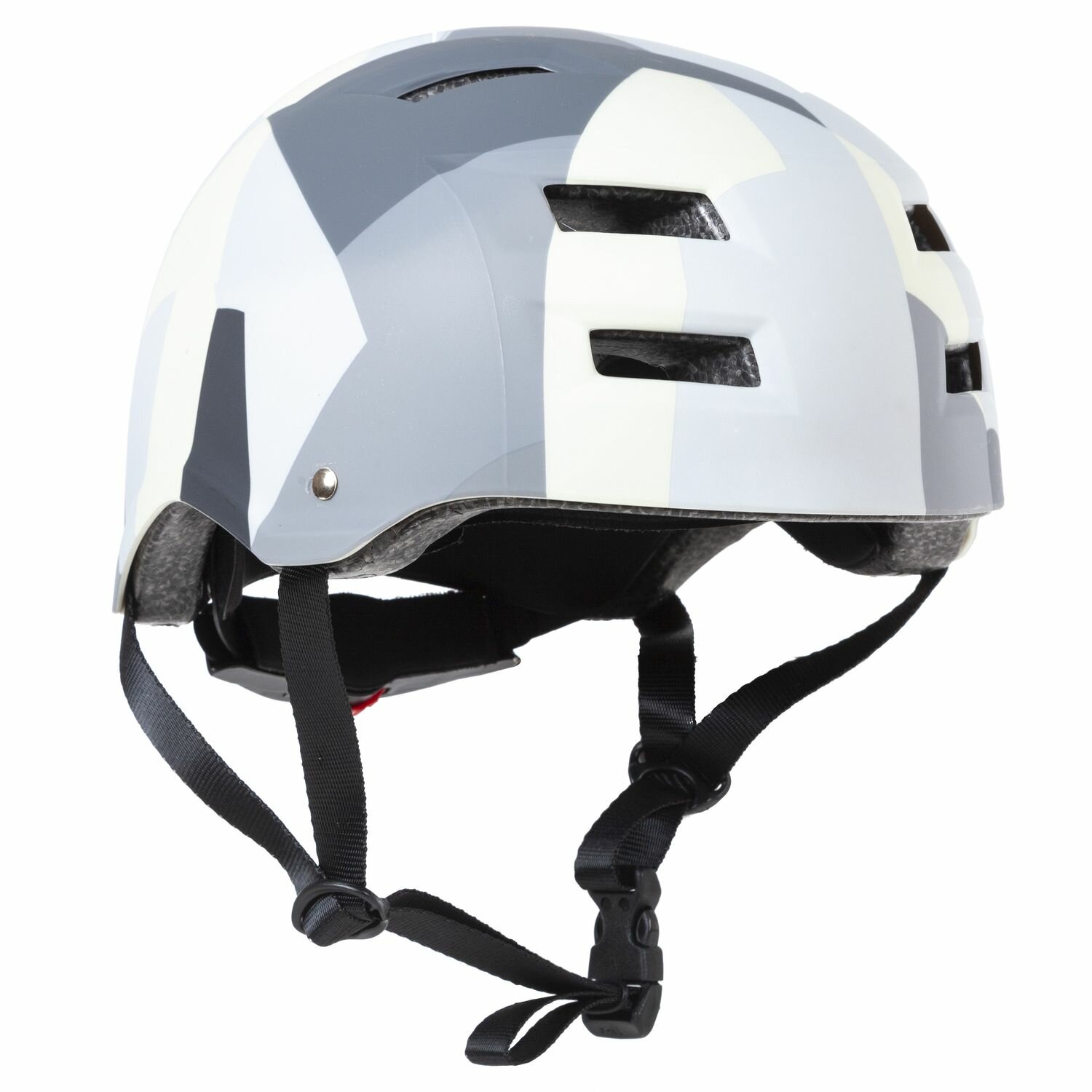 Шлем велосипедный STG MTV1, размер S, 53-55 см, Military с фикс застежкой, серый