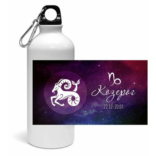 фото Спортивная бутылка со знаком зодиака козерог №1 migom