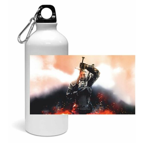 фото Спортивная бутылка the witcher № 13 bugrikshop
