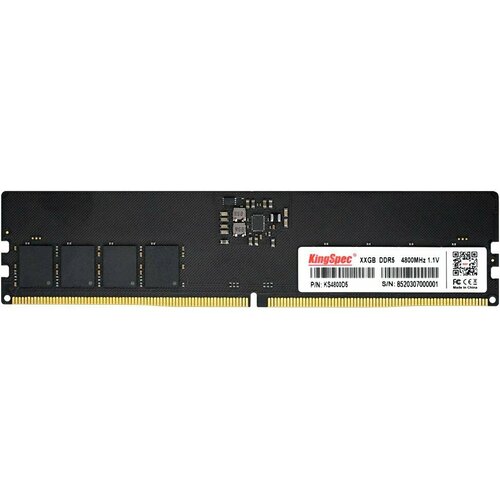 Оперативная память 16Gb DDR5 4800MHz KingSpec KS4800D5P11016G 670000₽