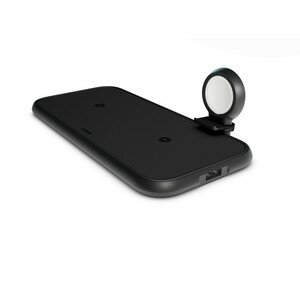 Беспроводное зарядное устройство Zens Aluminium 4 in 1 Wireless Charger, с поддержкой Qi. 20Вт, Черный, ZEDC14B/00 - фото №16