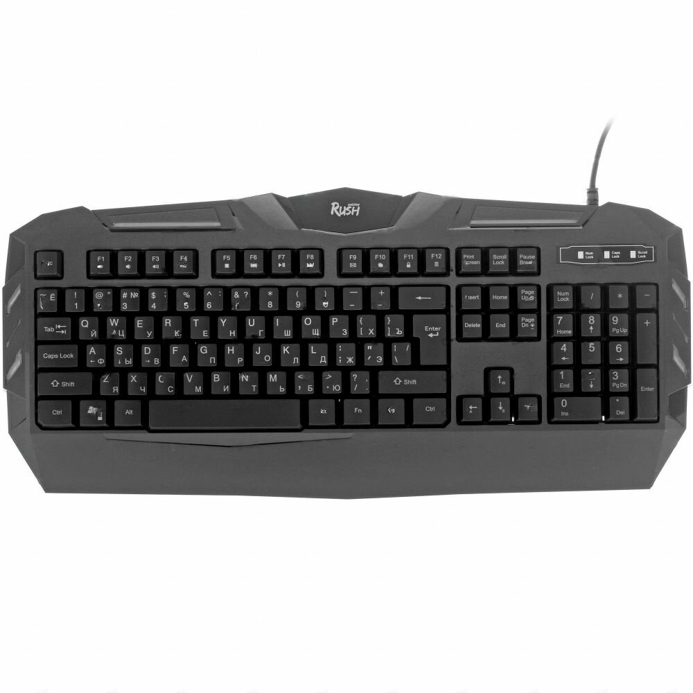 Клавиатура SmartBuy SBK-309G-K игровая, USB, черная - фото №17