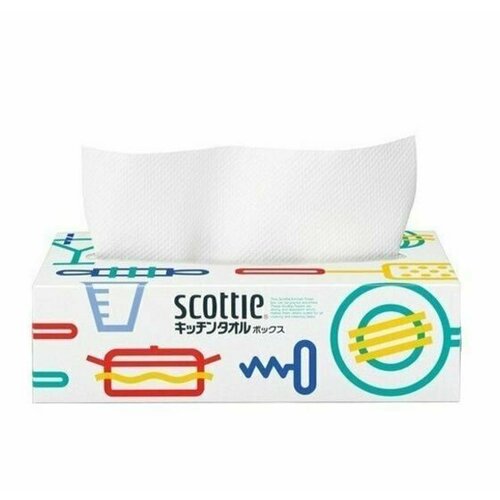 Бумажные кухонные полотенца в коробке Crecia 