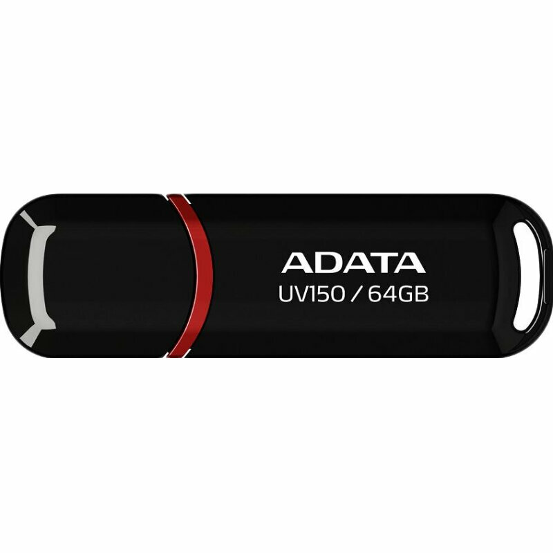 Флеш-память A-DATA UV150, 64GB, AUV150-64G-RBK, 1662523