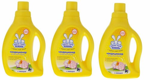 Кондиционер Ушастый нянь Сладкий сон с лавандой, 750мл х 3шт — купить в ...