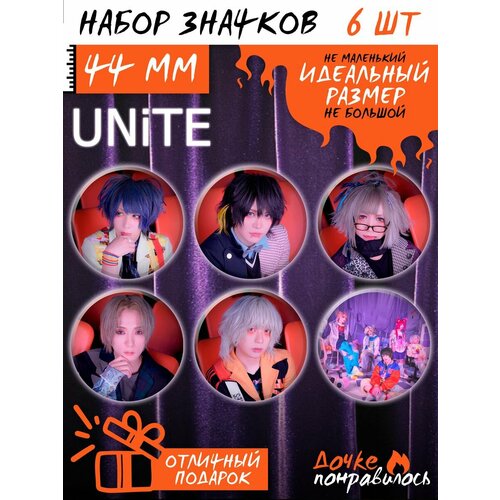 фото Значки на рюкзак unite visual kei дочке понравилось
