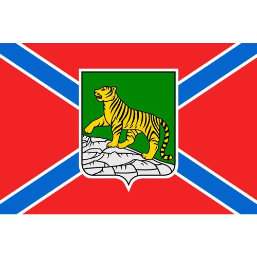 Флаг Владивостока 90х135 см