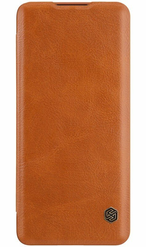 Чехол Nillkin Qin Leather Case для Huawei P40 Pro Plus (P40 Pro +) Brown (коричневый)