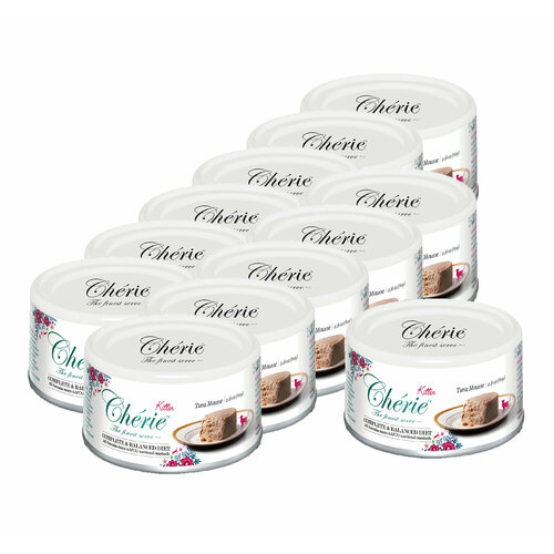Pettric Complete & Balanced Diet влажный корм для котят, мусс с тунцом - 80 г x 12 шт.