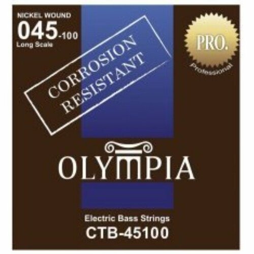 Струны для бас-гитары Olympia CTB45100 olympia hqb 45100 струны для бас гитары