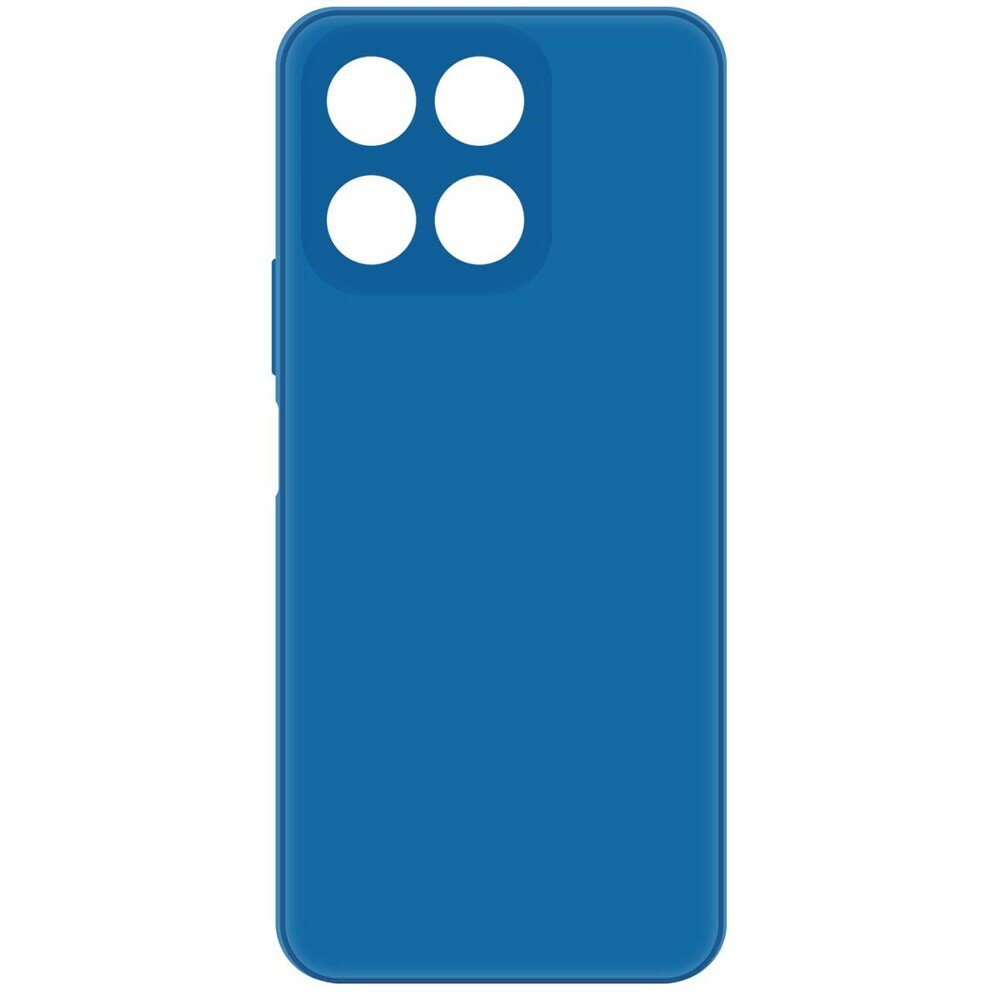Чехол-накладка Krutoff Silicone Case для Honor X6a синий