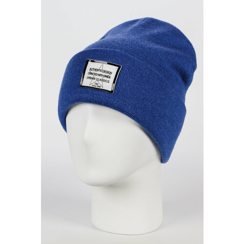 Шапка Ferz, размер UNI, синий шапка с отворотом ferz паулина цвет серый