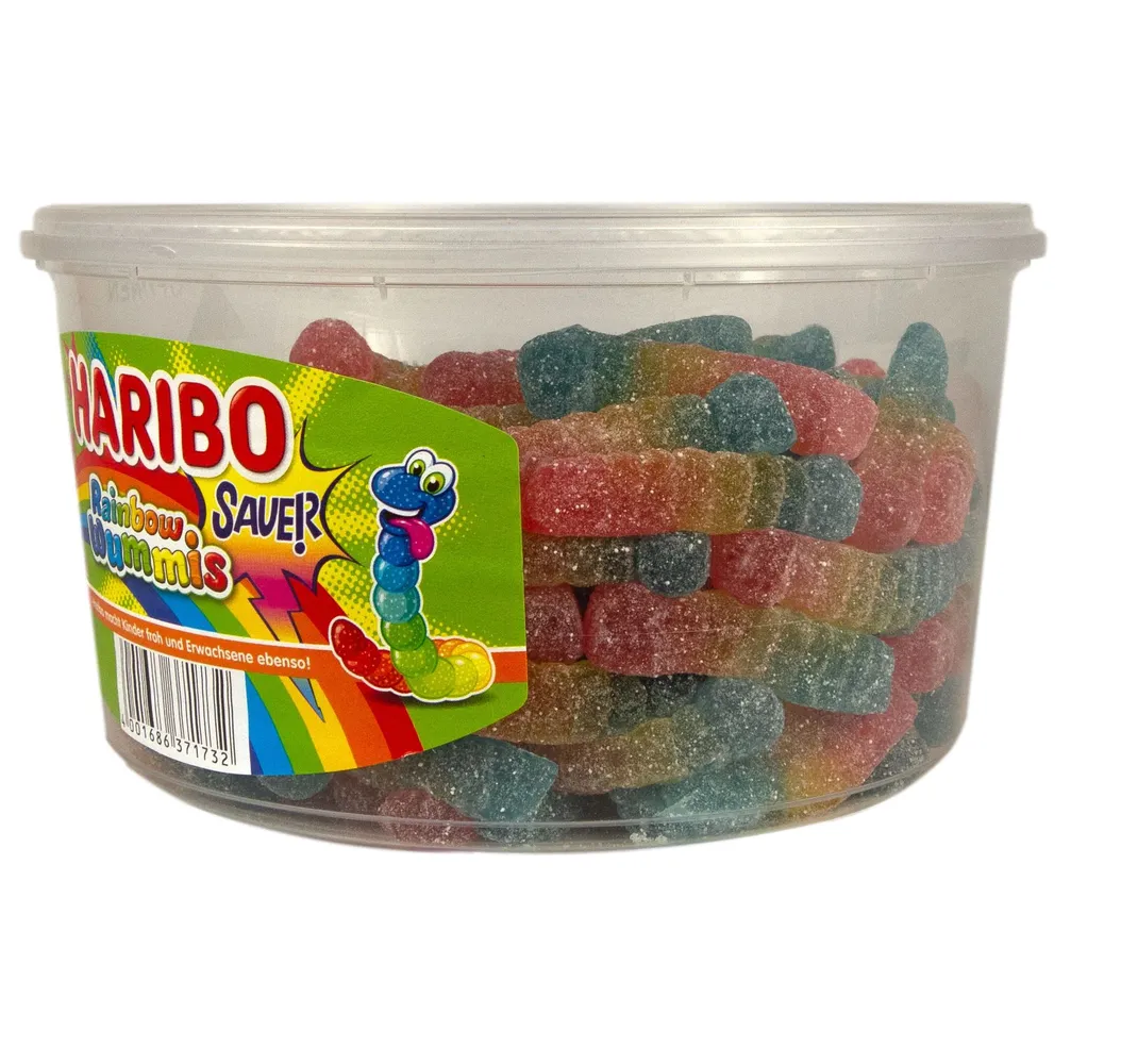 Мармелад жевательный HARIBO Червячки Вуммис кислые (Wummis) 1200 гр. - фотография № 3