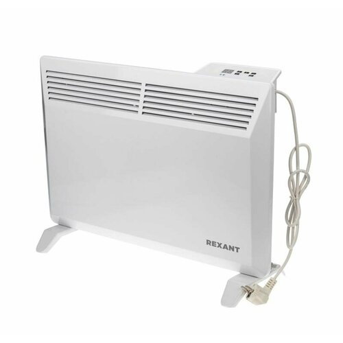 Конвектор электрический 2кВт с электронным термостатом Х-образ нагревательный элемент ножкикрепление на стену Rexant 60-0082 795100₽