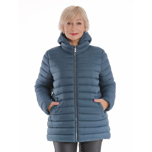 фото Куртка belleb, размер 56, синий