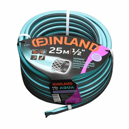 Шланг поливочный 1/2 25м 2301 FINLAND AQUA