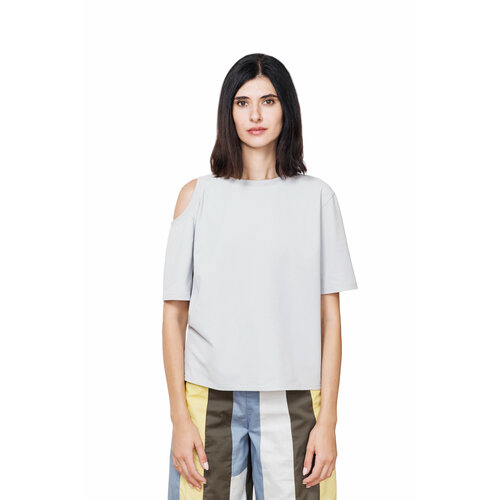 фото Футболка solovyeva, размер s, серый