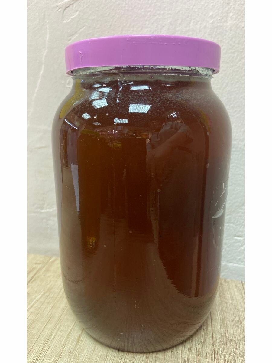 Мед гречишный 1 литр ( 1 кг 400 гр) , Алтай
