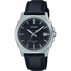 Наручные часы CASIO Collection MTP-E720L-1A, серебряный, черный