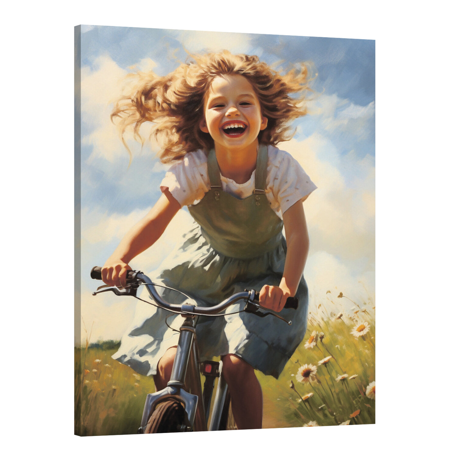 Интерьерная картина 50х70 "Девочка"