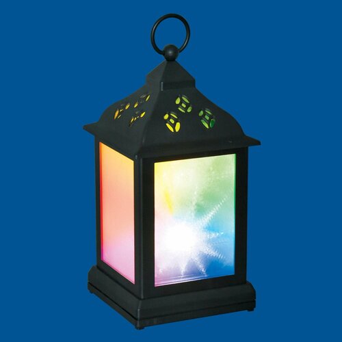 Фонарь светодиодный RGB 1122см черный корпус Uniel 1545₽