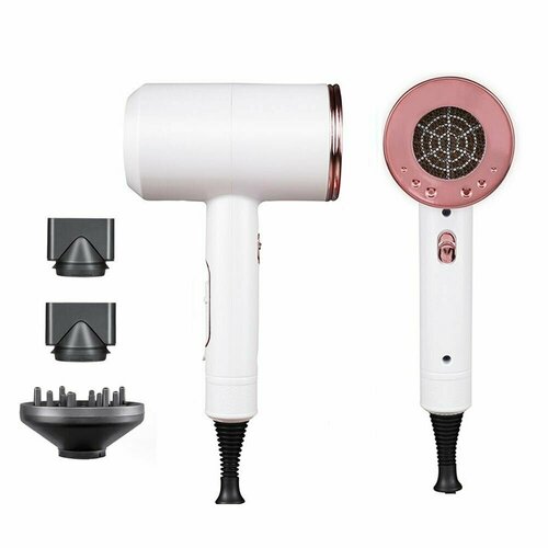 Фен фен щетка ионный фен для воды 1800w красный система управления постоянной температурой салон инструмент для укладки волос 438200₽