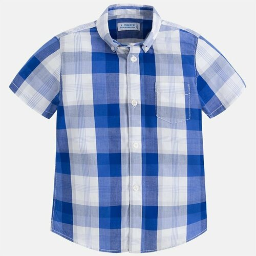 Рубашка Mayoral, размер 5 лет (110 см), синий