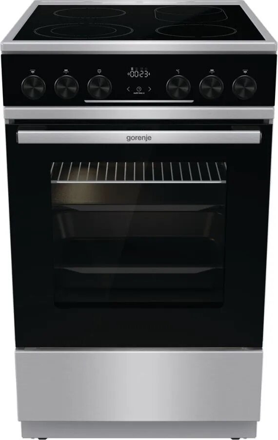 Электрическая плита Gorenje GEC5C61XPA, нержавеющая сталь