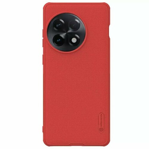 Накладка Nillkin Frosted Shield Pro пластиковая для OnePlus Ace 2 Pro Red (красная) накладка nillkin frosted shield пластиковая для oneplus 9 red красная