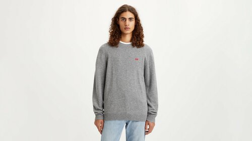 Свитер Levis ORIGINAL HM SWEATER, размер M, серый