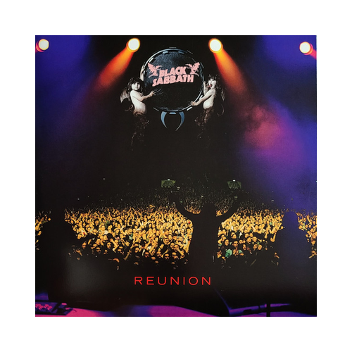 Black Sabbath - Reunion, 3LP GATEFOLD, BLACK LP black sabbath black sabbath 1lp gatefold black lp