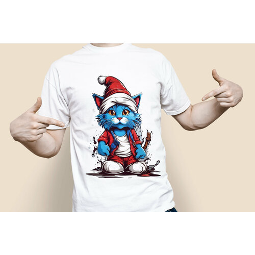 Футболка NAKAMA, размер 58, белый