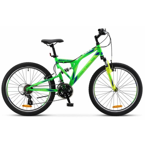 Велосипед Stels Mustang V 24 V020 2023 LU085328 LU095234 16 ЗеленыйЧерный 1997000₽