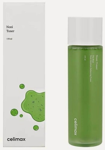 Изображение товара Тонер CELIMAX The Real Noni Moisture Balancing Toner увлажняющий для лица с экстрактом нони ,150мл