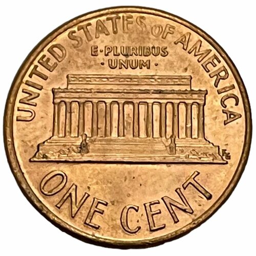 США 1 цент 1991 г. (Memorial Cent, Линкольн) сша 1 цент 1991 г memorial cent линкольн d лот 2