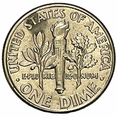 США 10 центов (1 дайм) 1996 г. (Dime, Рузвельт) (D)