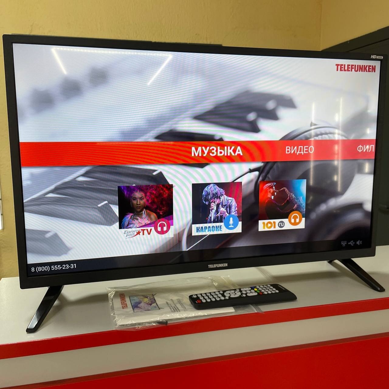 LED телевизор 32" Telefunken - фото №10