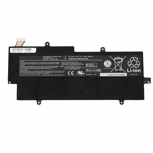 Toshiba Аккумулятор для ноутбука Toshiba Portege Z830, Z835, Z930, Z935 Series. 14.8V 3060mAh PN: CS-TOZ830N