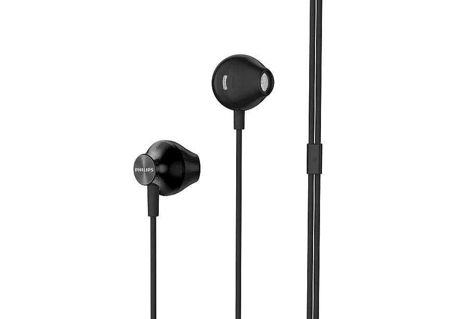 Наушники Philips TAUE100, mini jack 3.5 mm, черный