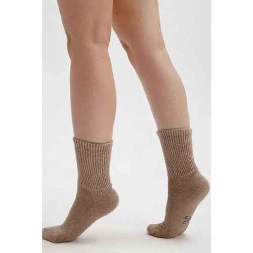 фото Женские носки tod oims, размер 3537, серый, бежевый